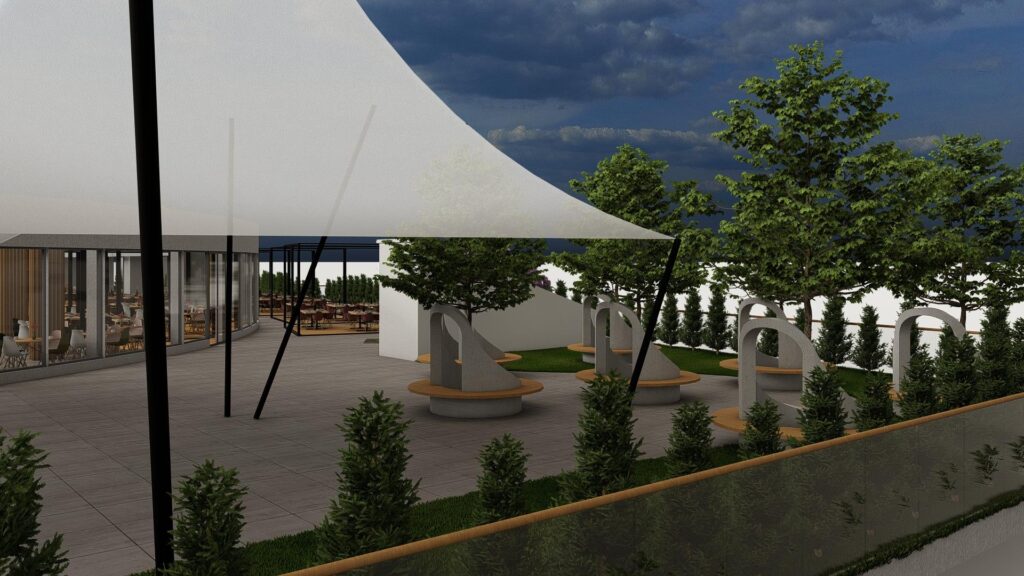 Food court a terasa – Nové miesta na oddych a relax