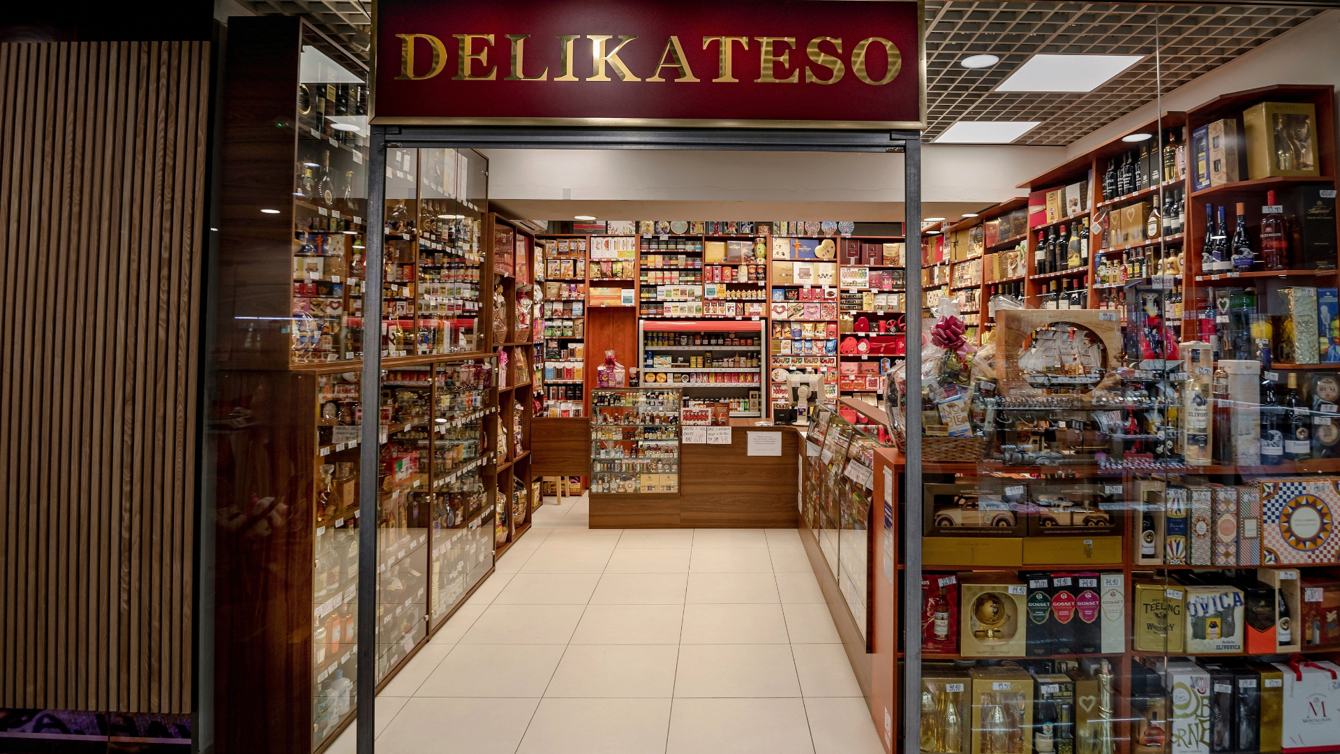 Prevádzka Delikateso v nákupnom centre DITURIA