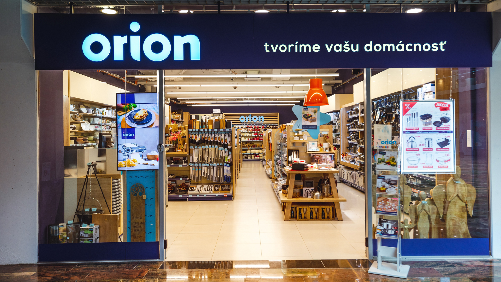 Prevádzka Orion v nákupnom centre DITURIA