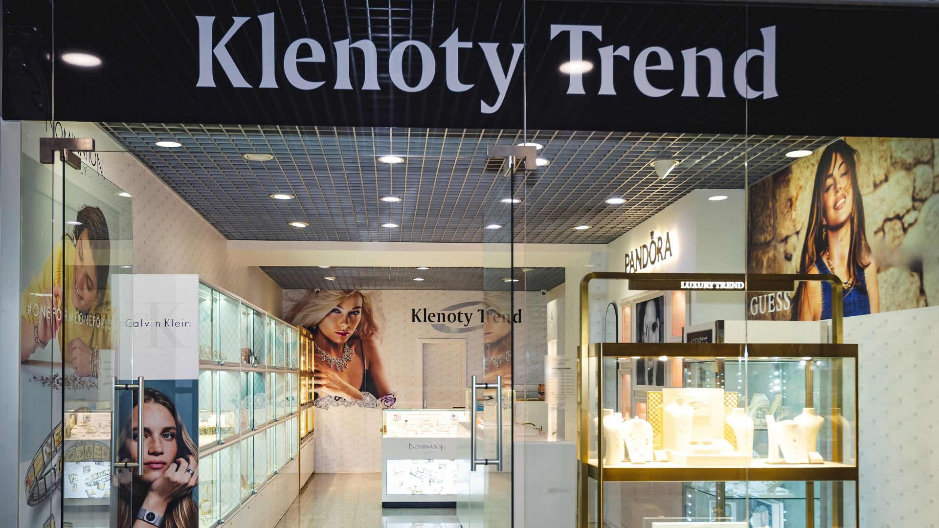 Prevádzka Klenoty Trend v nákupnom centre DITURIA