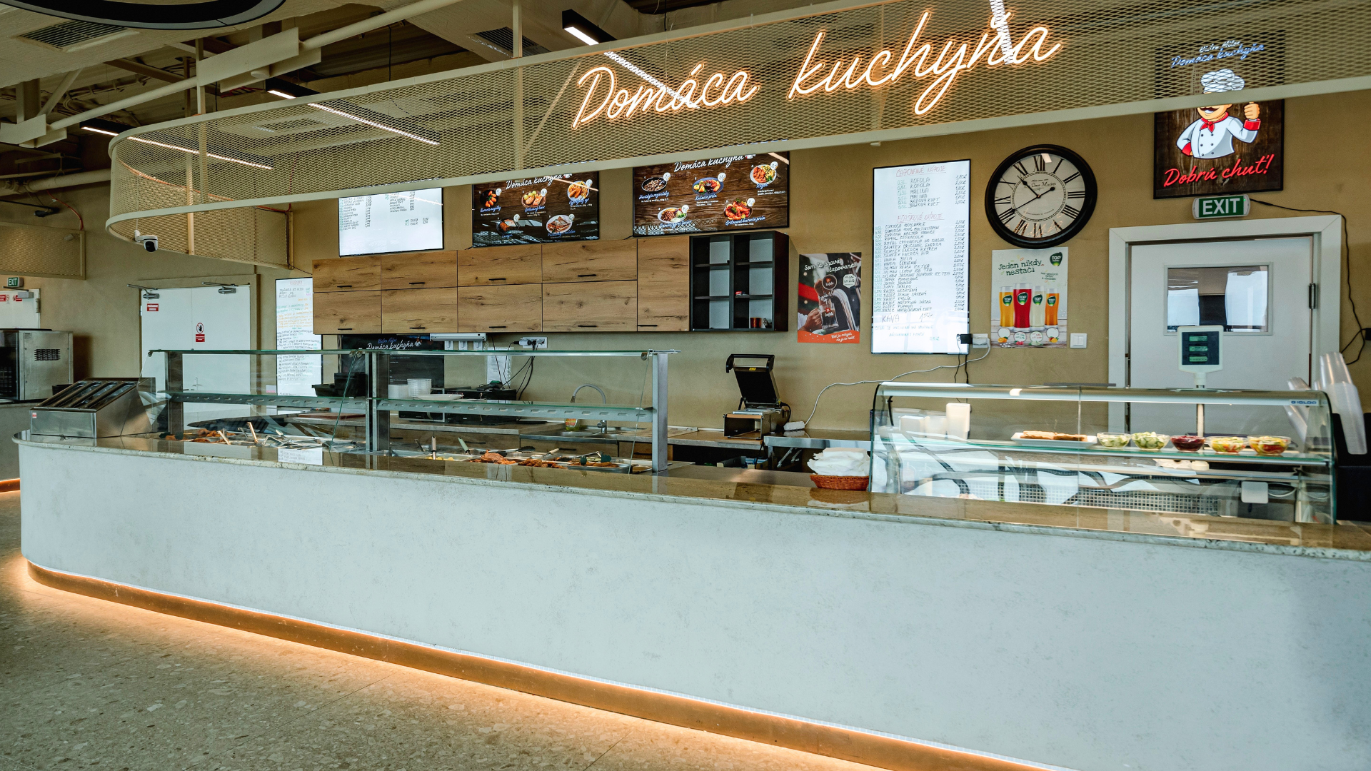 Prevádzka Bistro Miloš – Domáca kuchyňa v nákupnom centre DITURIA
