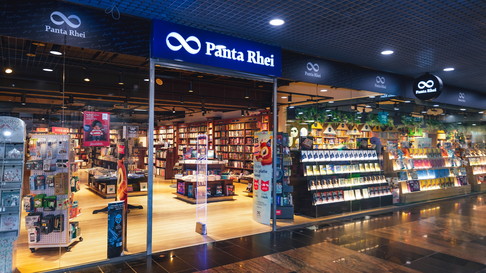Prevádzka Panta Rhei v nákupnom centre DITURIA