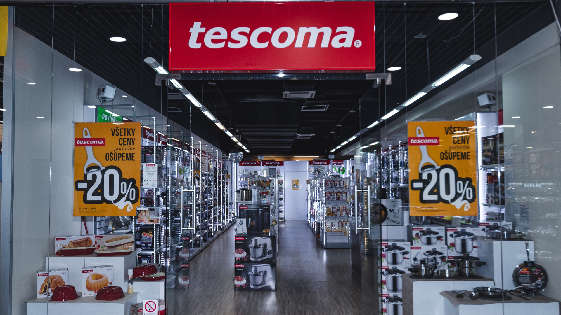 Prevádzka Tescoma v nákupnom centre DITURIA
