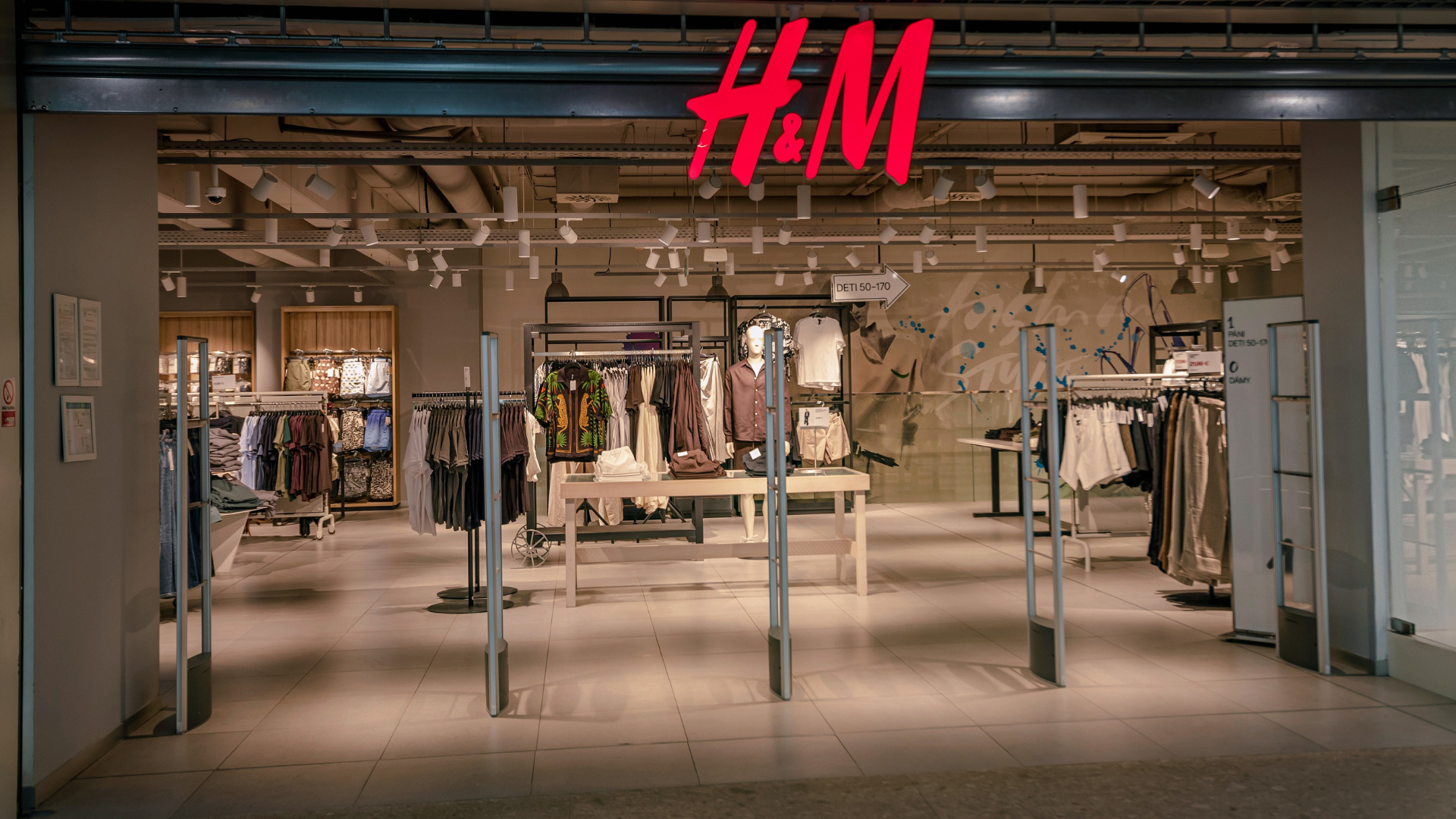 Prevádzka H&M v nákupnom centre DITURIA